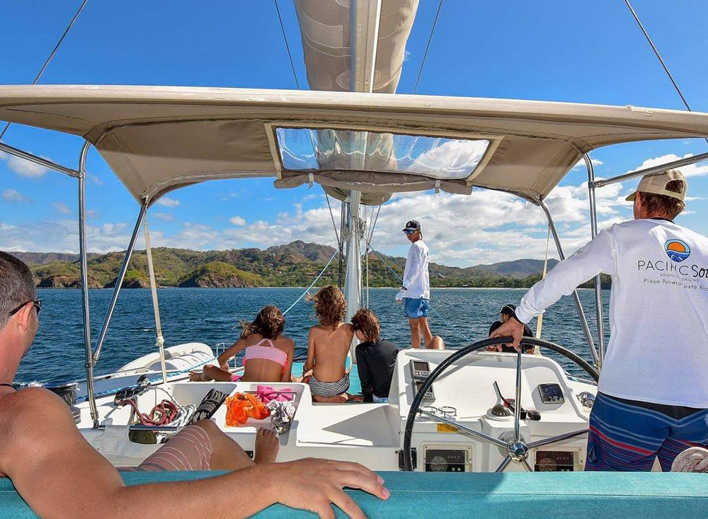 Private catamaran charters by Sailing Guanacaste